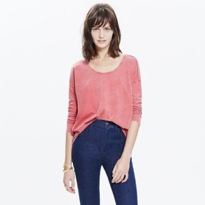 Madewell Crinkle-Wash Scoop Tee